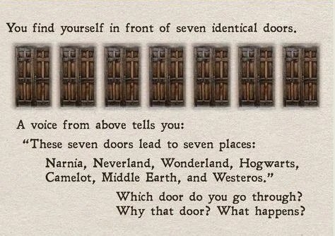 Which Door Would you Choose?