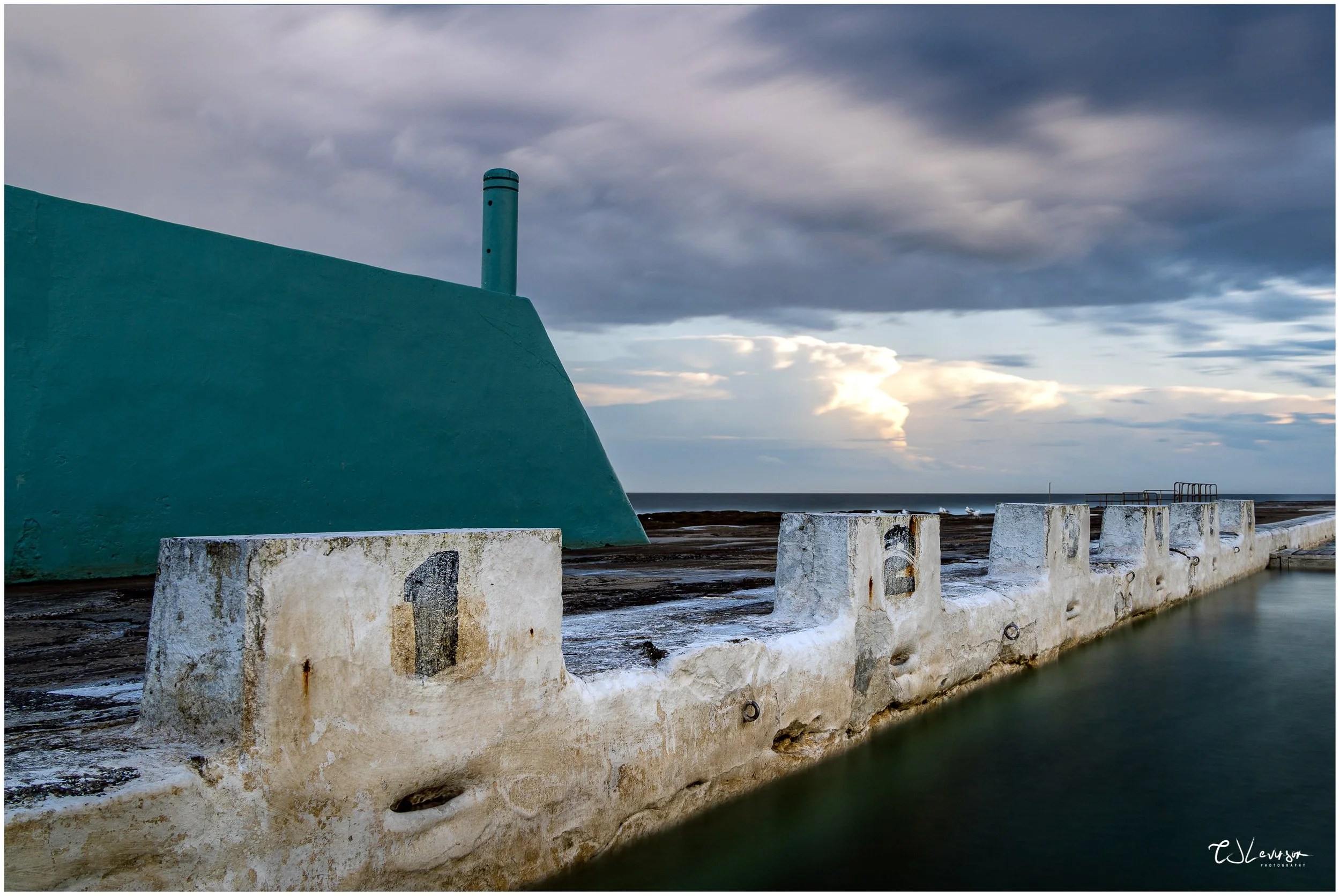 Sunset at the Ocean Baths
