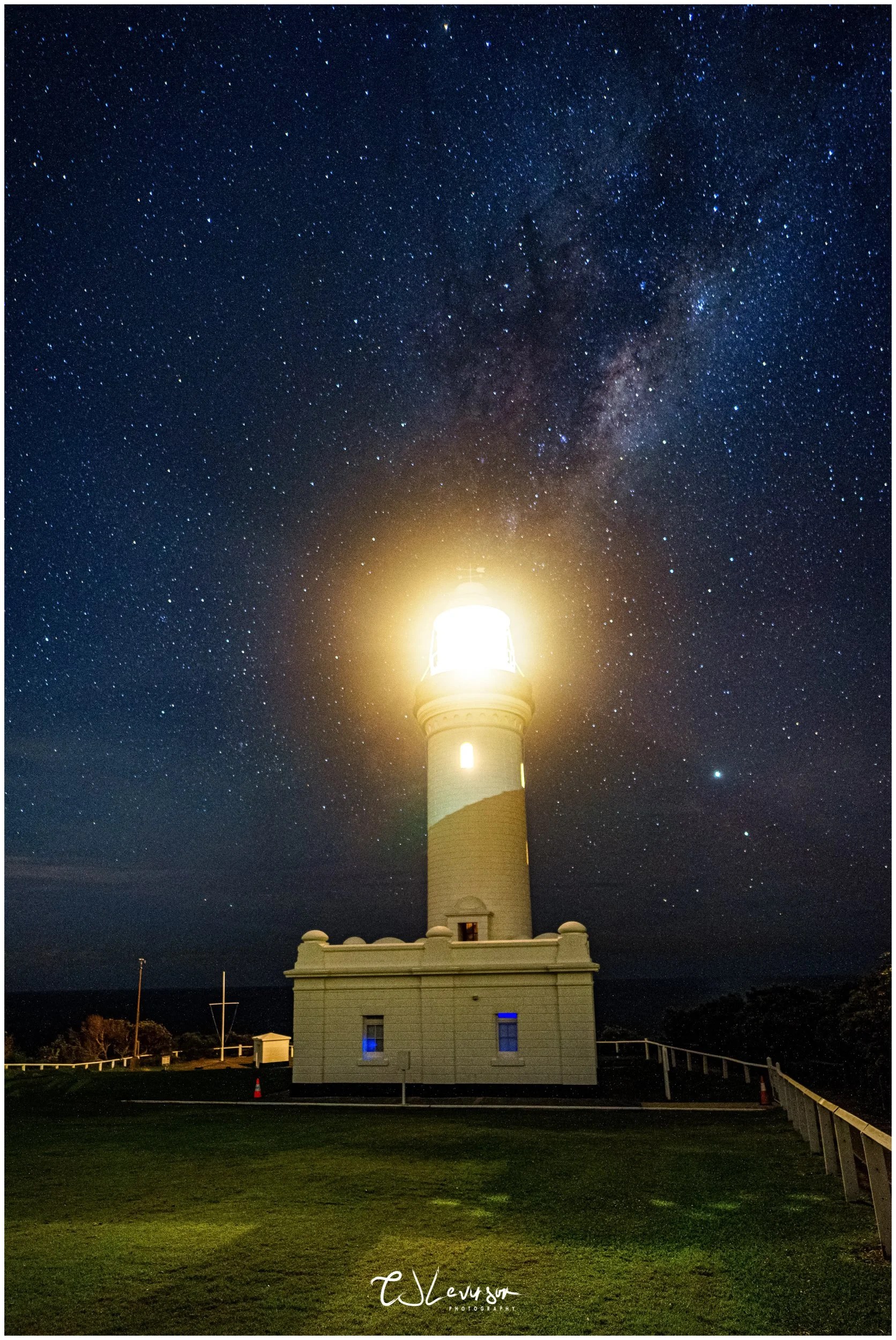 Norah Head Lighthouse under the Milky Way