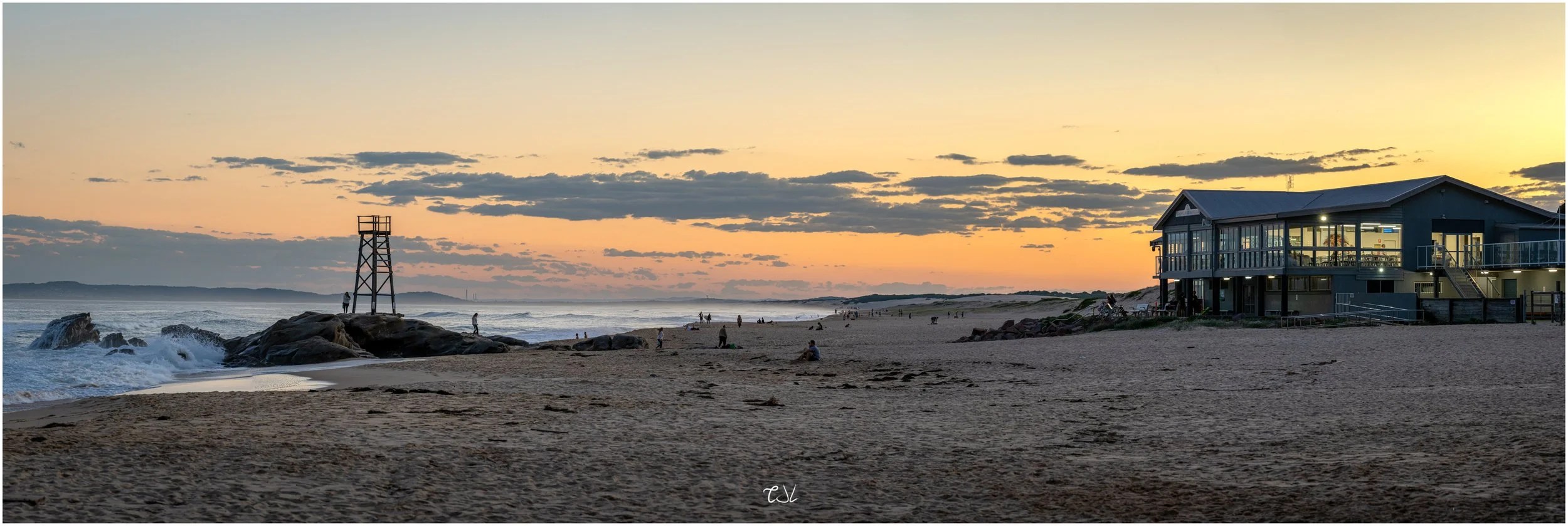 Redhead Beach Panorama